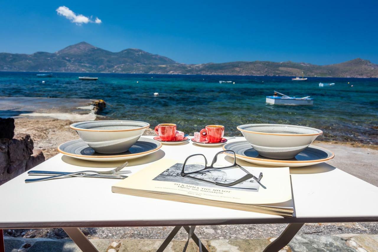 Vila Neosikos Amazing Beach House In Milos Island Klima  Exteriér fotografie
